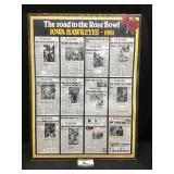 Iowa Hawkeyes Rose Bowl Poster