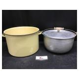 Aluminum & Enamel Pots