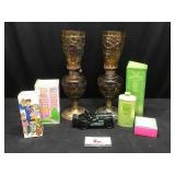 Vintage Lamps & Avon Cologne