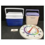 Thermometer & Small Coolers