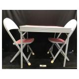 Kids Folding Chairs & Table