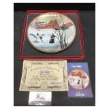 P Buckley Moss Plate