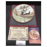 P Buckley Moss Plate