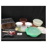 Vintage toaster and kitchen wares