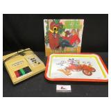 Tape Player, Tray & Record