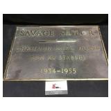Savage Sailor Plaque