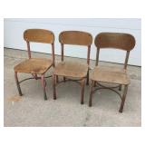 Rustic Kids Chairs