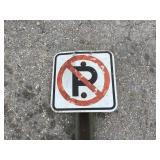 No Parking Sign