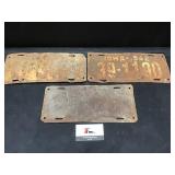 Vintage License Plates