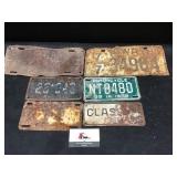 Vintage License Plates