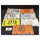 Vintage License Plates