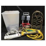 Wine Holder, Cords & Misc