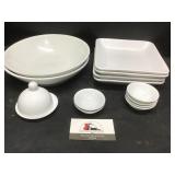 White Dishes