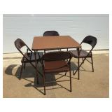 Folding Table & Chairs