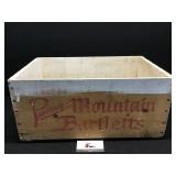 Mountain Bartlett Crate