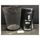 Brew Station & Trash Can