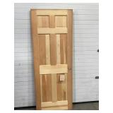 One Solid Pine Doors