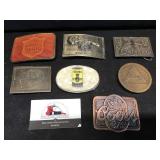 Liquor Advertiser Belt Buckles