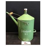 Enamel Petroleum Can