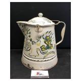 Painted Metal Kettle
