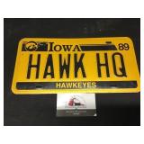 Hawkeye License Plate