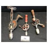 Vintage Hand Drills