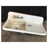 Cast Iron Sink with Porcelain Finish