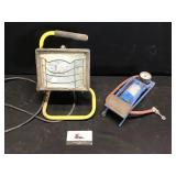 Bike Pump & Work Light