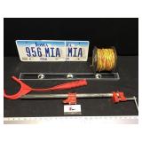 License Plates & Tools