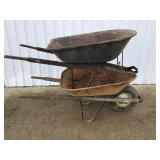 Two Wheelbarrows