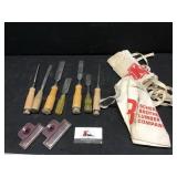 Wood Chisels & Misc