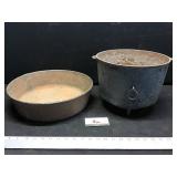 Cast Pot & Cast Pan
