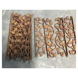 Cast Iron Ivy Decorations