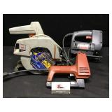 Circular Saw, Jig Saw, and Stapler