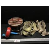 Ratchet straps, Organizer, sewer snake