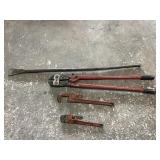 Wrenches & Crow Bar