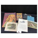 Advertisers, Betty Grable Book & Misc