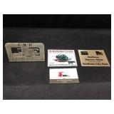 Metal Tractor Emblems