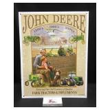 John Deere Metal Sign