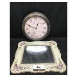 Mirror & Clock