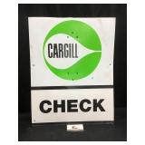 Cargill Plastic Sign