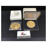 Jihn Deere Medallion & Belt Buckle