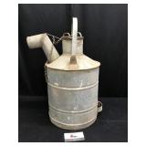 Galvanized Gas Can