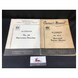 Mc Cormick Owners Manual