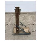 Wood Boat Motor Stand
