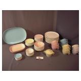 Mid Century Melmac Set of Dishes