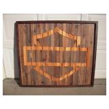 Harley Davidson Wood Sign
