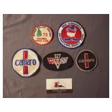 Vintage Camaro and Automobilia Patches