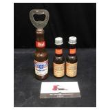 Budweiser Salt and Pepper & Bottle Opener