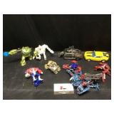 Transformers and Action Figures